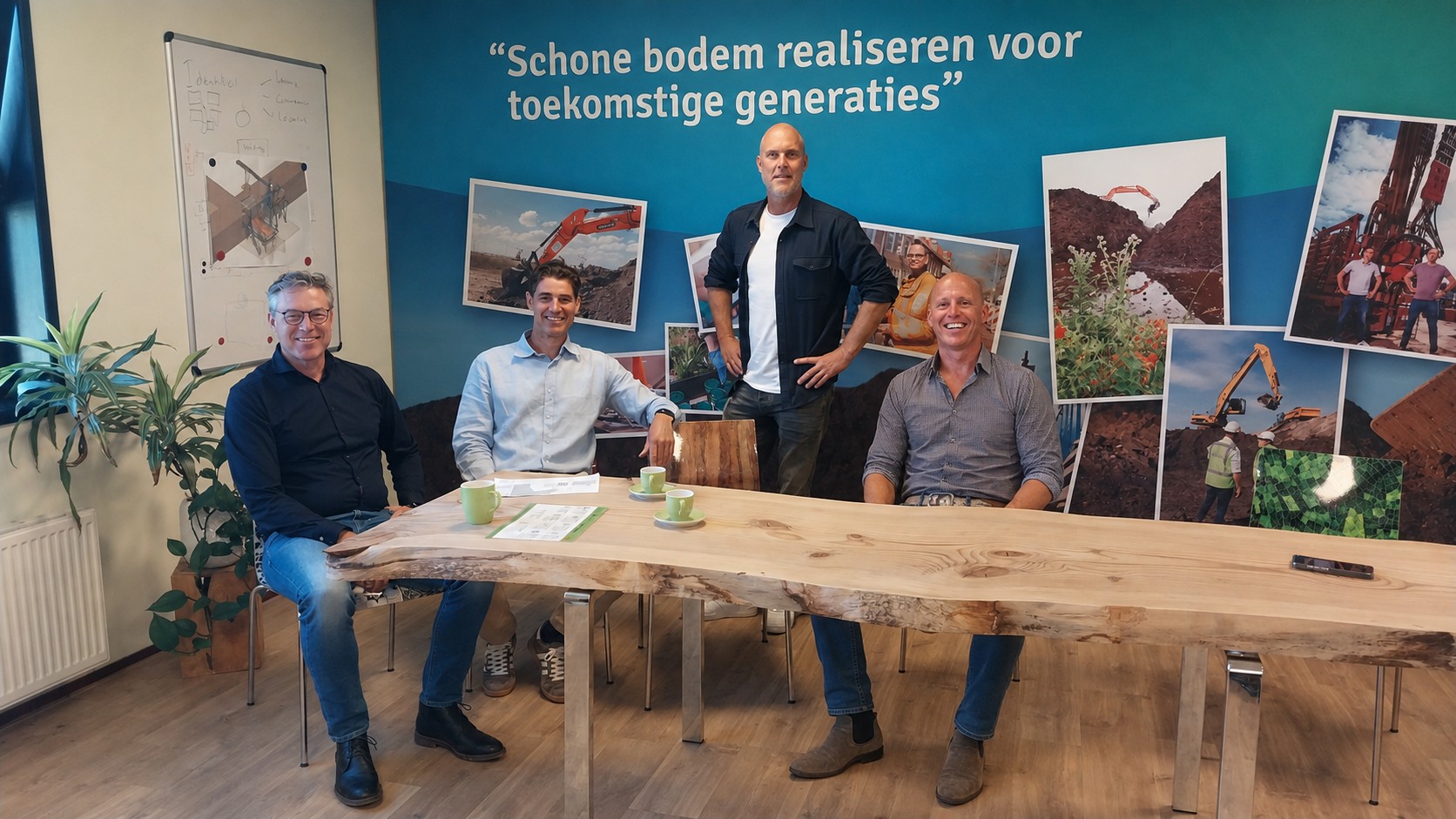 Het team van bodemspecialisten van Groba staat klaar om bedrijven en overheden te adviseren over grond en duurzaamheidsvraagstukken.